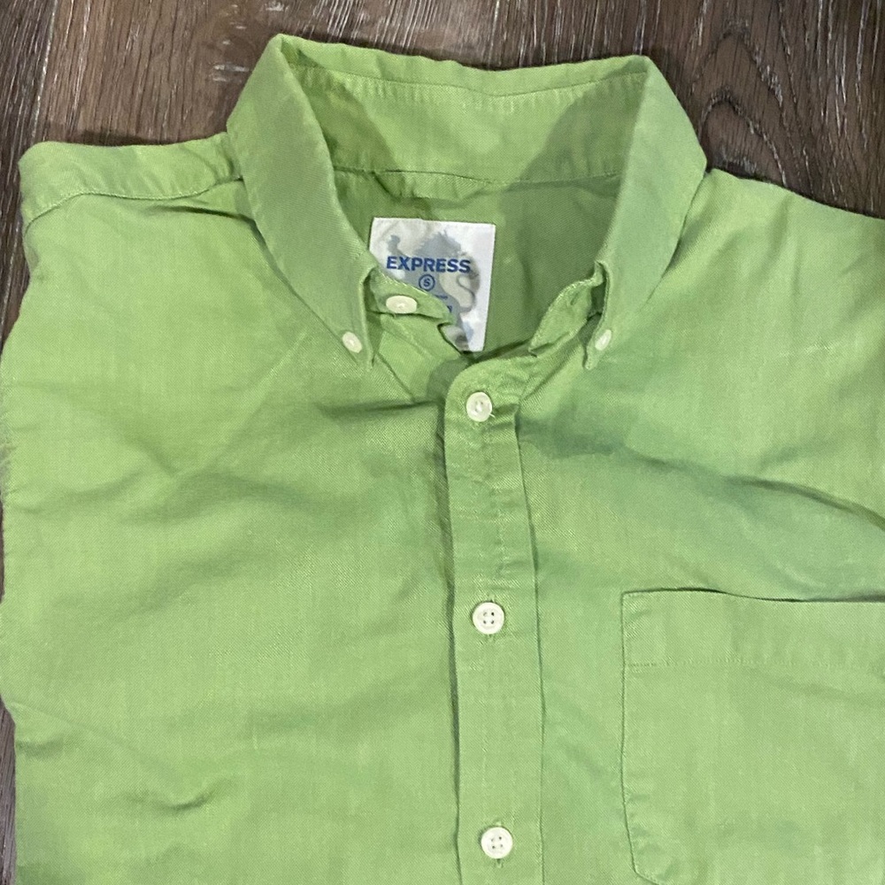 Express Long Sleeve Button Down